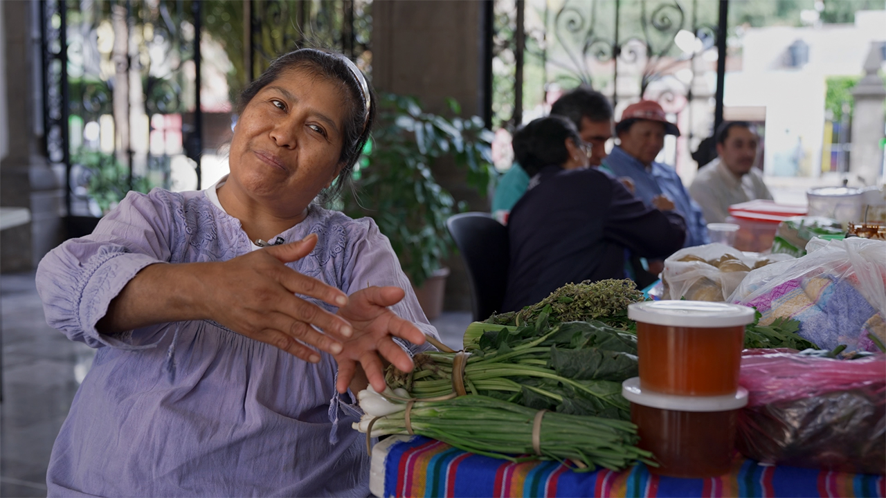 El proceso de los productos agroecológicos: Martha.